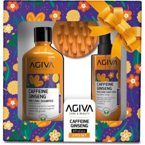 Agiva caffeine &ginseng pro care set 3 piece